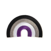 Asexual Pride Rainbow Iron-on Embroidered Patch Embroidered Patch PRIDE MODE